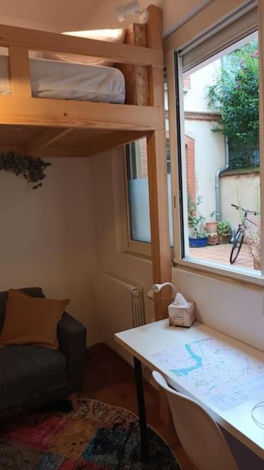Petit Mignon - Hypercentre Toulouse Apartment Bagian luar foto